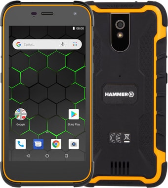 Смартфон HAMMER Active 2 (оранжевый)