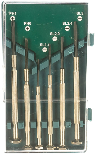 Набор отверток прецизионных FIT 56136 (6 предметов)