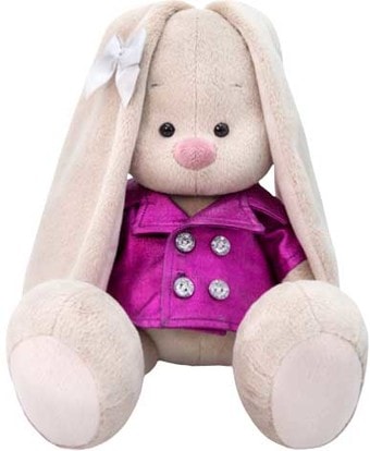 Классическая игрушка Зайка Ми в яркой курточке 18 см SidS-325