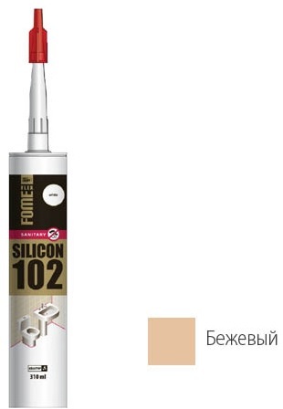 Герметик Fome Flex Sanitary Silicon 102 01-4-1-104 310 мл (бежевый)