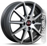 Литые диски Alcasta M53 16x6.5" 5x114.3мм DIA 66.1мм ET 40мм BKF