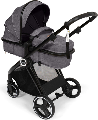 Универсальная коляска Nuovita Luno (2 в 1, серый)