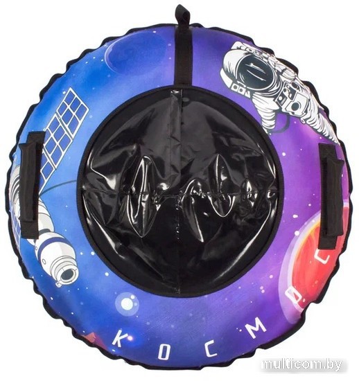 Тюбинг Snowstorm BZ-90 Space W112868 (90см, фиолетовый/черный)