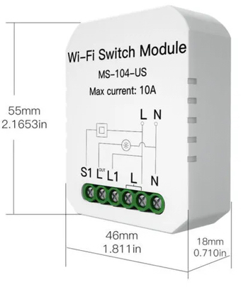 Реле Moes MS-104