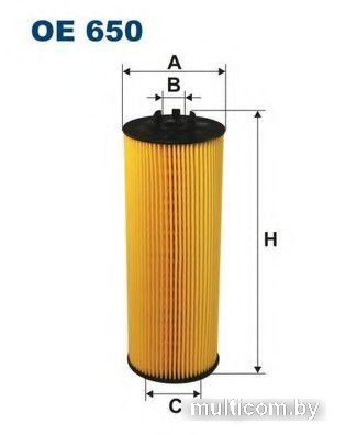 Масляный фильтр Filtron OE650
