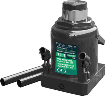 Бутылочный домкрат RockForce RF-TH910001 100т