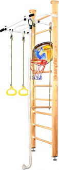 Детский спортивный комплекс Kampfer Helena Ceiling Basketball Shield (стандарт, натуральный/белый)