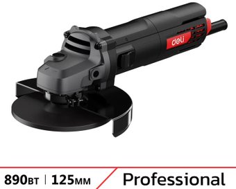Угловая шлифмашина Deli EDE-JM125-4E