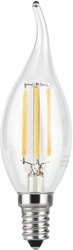 Светодиодная лампа Gauss LED Filament Candle tailed E14 7 Вт 4100 К 104801207