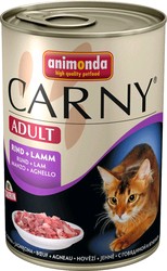 Корм для кошек Animonda Carny Adult с говядиной и ягненком 0.4 кг