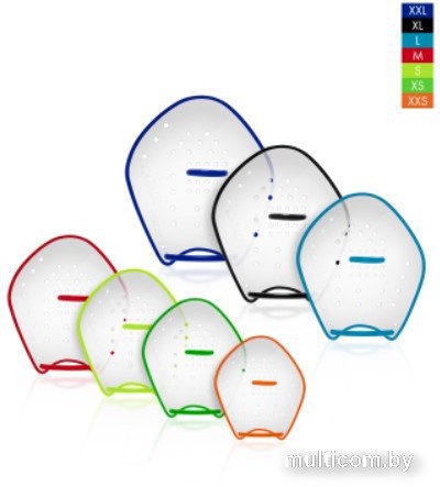 Лопатки для плавания TYR Catalyst Stroke Training Paddles LCATSTK XS (прозрачный/зеленый)