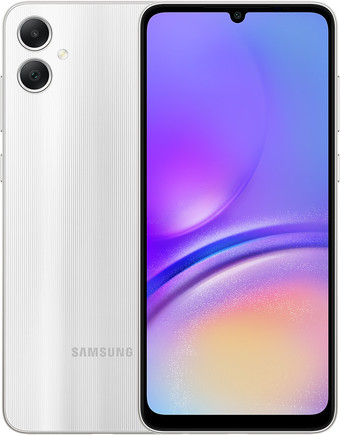 Смартфон Samsung Galaxy A05 SM-A055F/DS 4GB/64GB (серебристый)