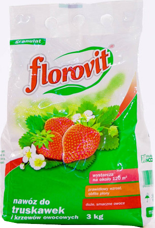 Удобрение Florovit Удобрение для клубники и земляники (3 кг)