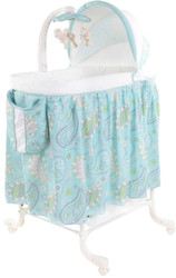 Детская кроватка Noony Lula (green paisley)