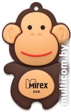 USB Flash Mirex MONKEY BROWN 8GB (13600-KIDMKB08)