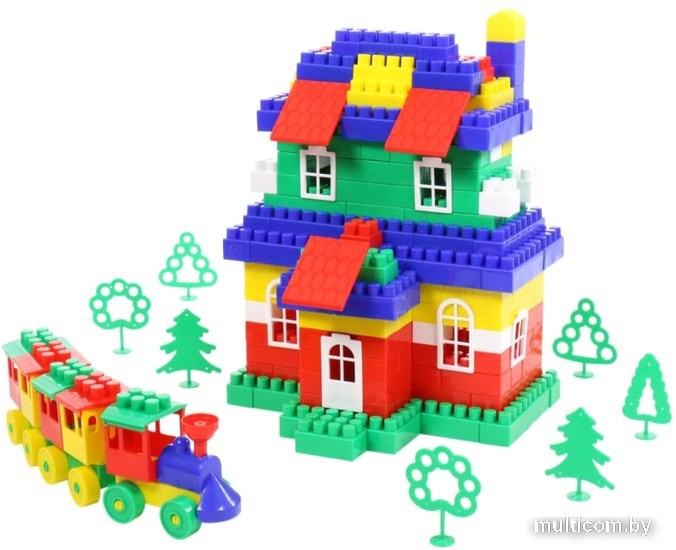 Конструктор Полесье 0552 Строитель Макси