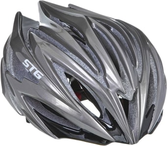 Cпортивный шлем STG HB98-B L (р. 58-61, черный)