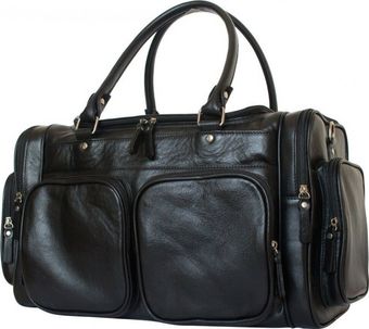 Дорожная сумка Carlo Gattini Classico Bufaloro 4012-01 (черный)