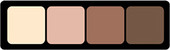 Палитра теней Lux Visage Glam Look (тон 1)