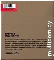 Струны для гитары Dunlop Manufacturing DBFS45105 Flat