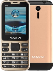 Мобильный телефон Maxvi X11 (золотистый)