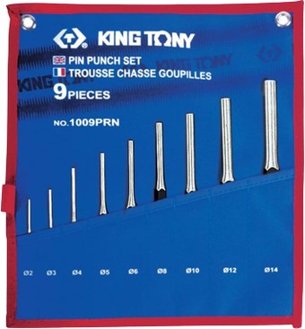 Набор выколоток King Tony 1009PRN (9 предметов)