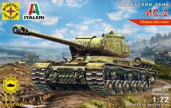 Сборная модель Моделист Советский танк ИС-2 307217