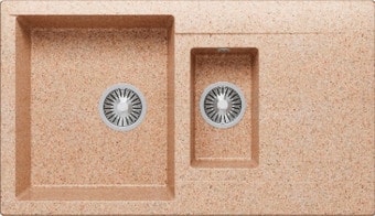 Кухонная мойка Polygran Brig-870 (песочный 302)