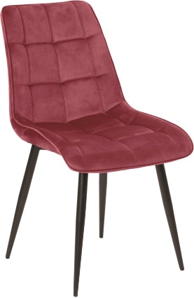 Стул Signal Chic Velvet Bluvel 59 (бордовый/черный)