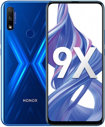 Смартфон HONOR 9X STK-LX1 RU 4GB/128GB (сапфировый синий)
