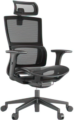 Кресло Norden Meta CH-233A-QW (черный/черный/черный)