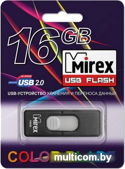 USB Flash Mirex HARBOR BLACK 16GB (13600-FMUBHB16)