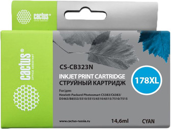 Картридж CACTUS CS-CB323N (аналог HP 178XL (CB323HE))