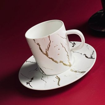 Чашка с блюдцем Lenardi 133-427