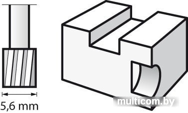 Насадка фрезеровальная Dremel 2.615.019.6JA