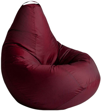 Кресло-мешок Kreslomeshki Груша Ekonom XL EG-110x80-BO (бордовый)