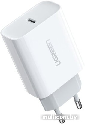 Сетевое зарядное Ugreen CD137 60450 (белый)
