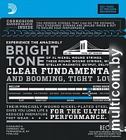 Струны для гитары D'Addario EXL170-5 45-130