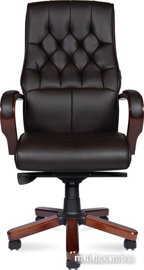 Кресло Norden Боттичелли P2338-L0828 (темно-коричневая кожа/мультиблок)