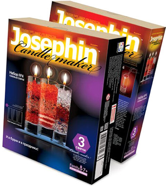 Набор для изготовления свечей Фантазер Гелевые свечи Набор №4 274004