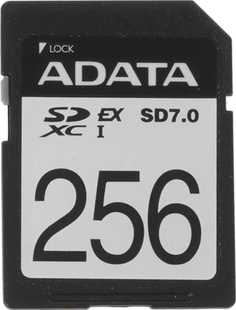 Карта памяти ADATA Premier Extreme SDXC SD 7.0 256GB ASD256GEX3L1-C