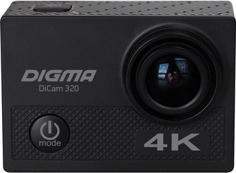 Экшен-камера Digma DiCam 320 DC320 (черный)