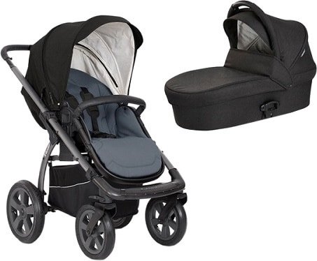 Универсальная коляска X-Lander X-Move 2018 (2 в 1, lunar black)