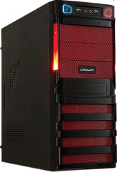Корпус CrownMicro CMC-SM162 (черный/красный) 450W