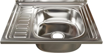 Кухонная мойка Mixline 538193 (правая, полированная, 0.6 мм)