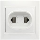 Розетка компьютерная SmartBuy Венера SBE-01w-S1-RJPH