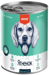 Консервированный корм для собак Wanpy Dog ягненок (375 г)