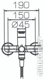 Смеситель Bravat Stream-D F637163C-01A