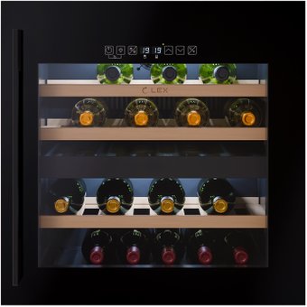 Винный шкаф LEX LWD6036BL Dual Zone S