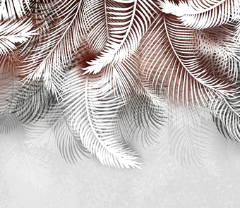 Фотообои Citydecor Пальмовые листья (пестрые) 2 300x270